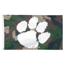 WinCraft - Clemson Tigers 3' x 5' Single-Sided Deluxe Camo Flag - Camouflage