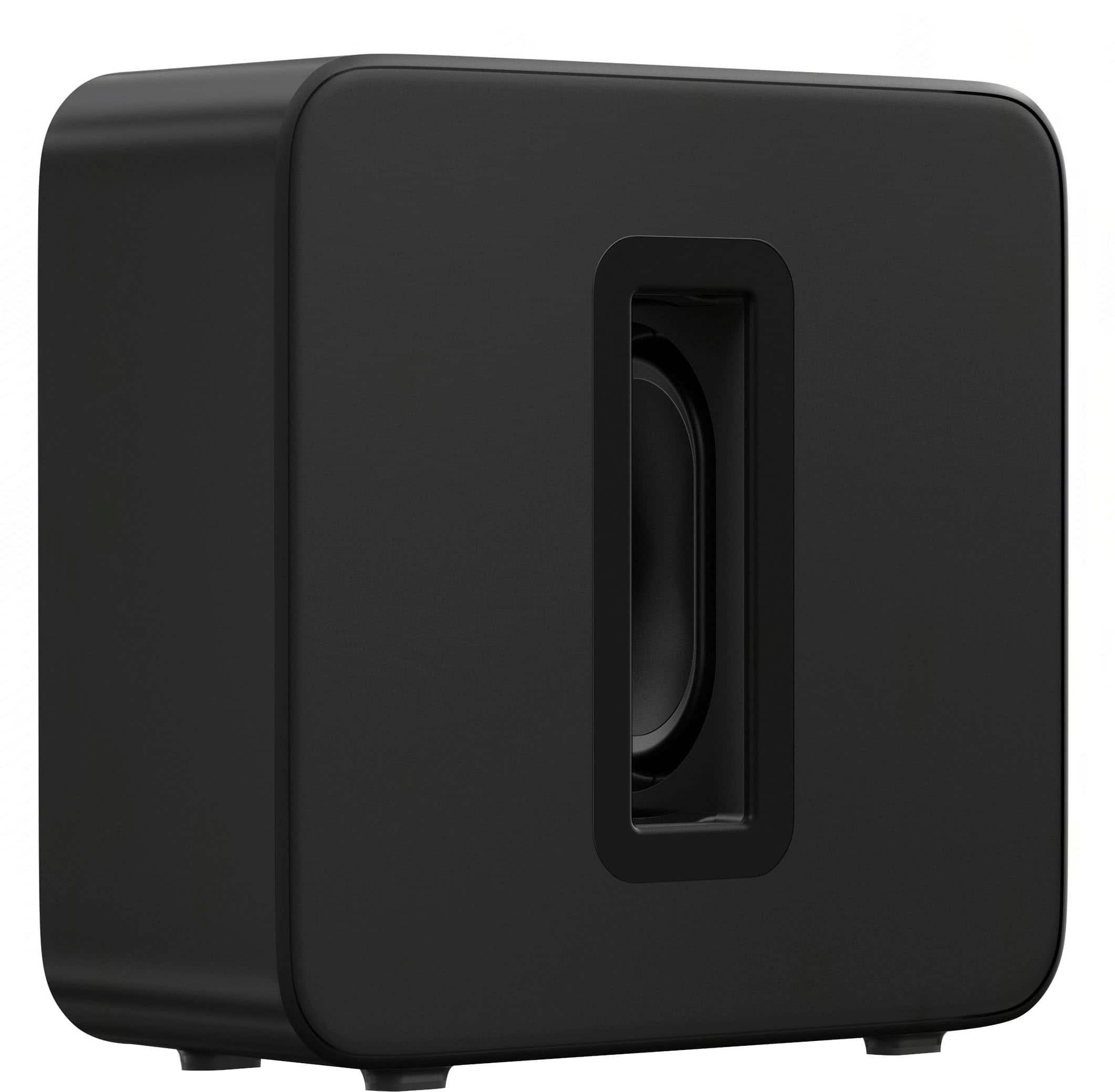 Angle. Sonos - Sonos Sub 4 Wireless Subwoofer - Black.