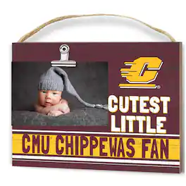 Jardine - Central Michigan Chippewas 8'' x 10'' Cutest Little Fan Team Logo Clip Photo Frame - Maroon