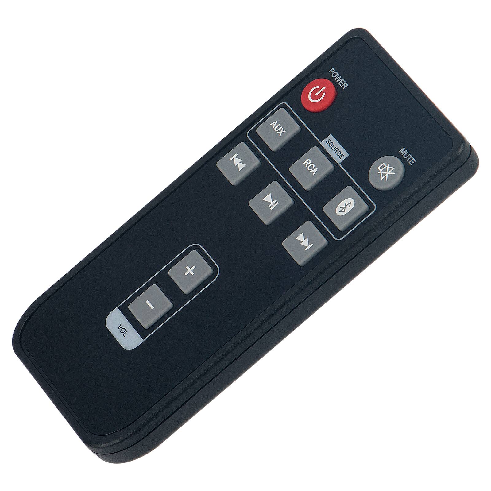 AUX  
RCA  
SOURCE  
MUTE  
VOL - VOL +