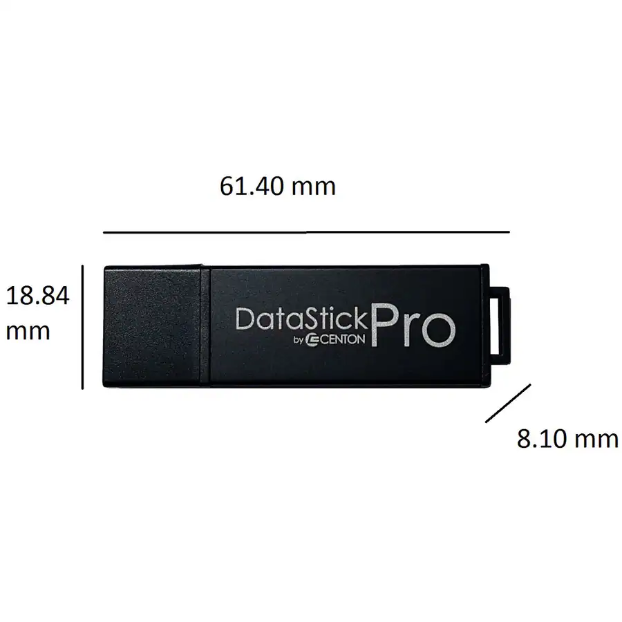 Centon 16GB DataStick Pro USB 3.0 Flash Drive 16 GB USB 3.0 Black S1 ...