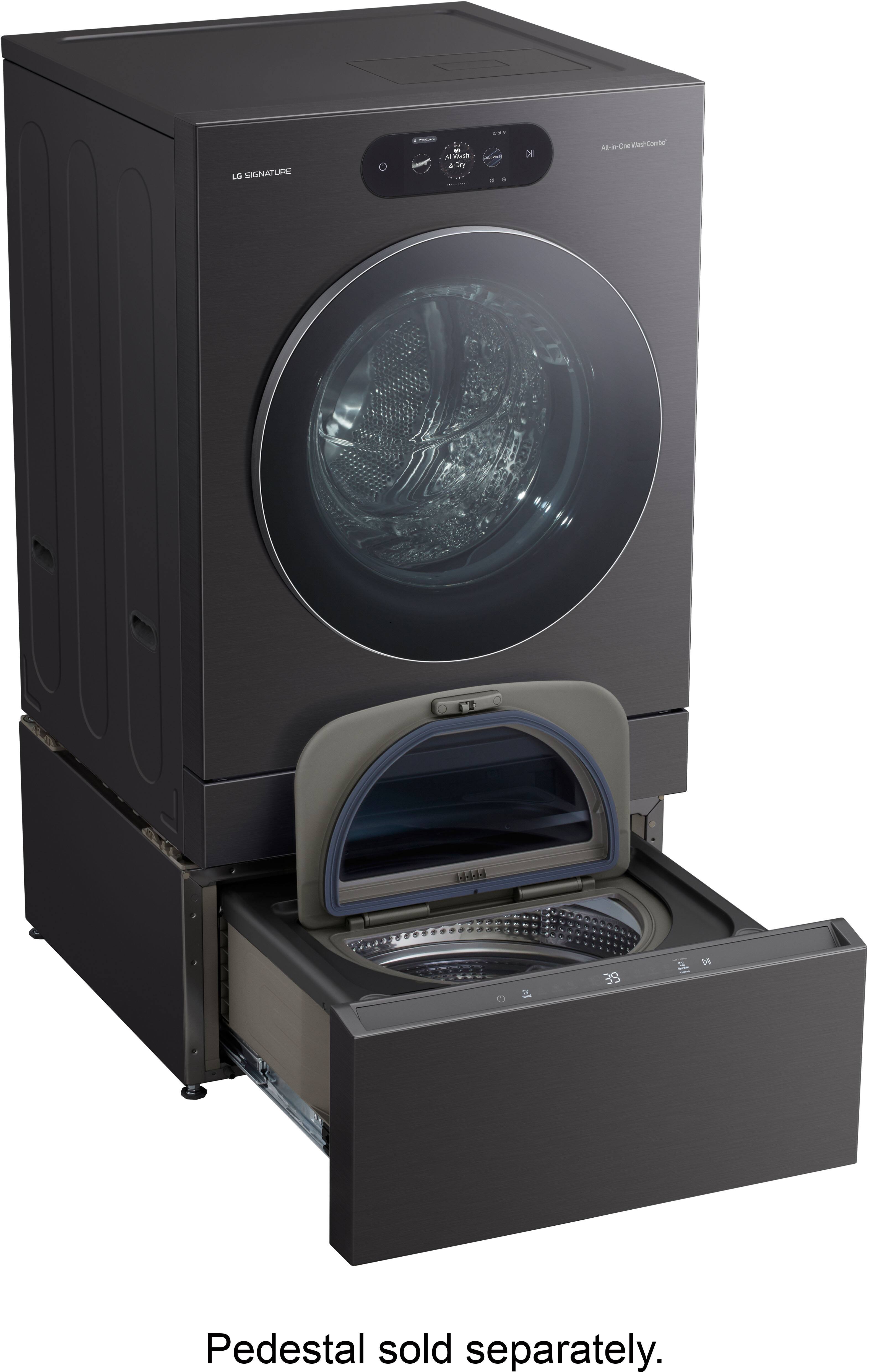 LG SIGNATURE - Wash & Dry Now - 14-44 lb - 39"  
Pedestal sold separately.