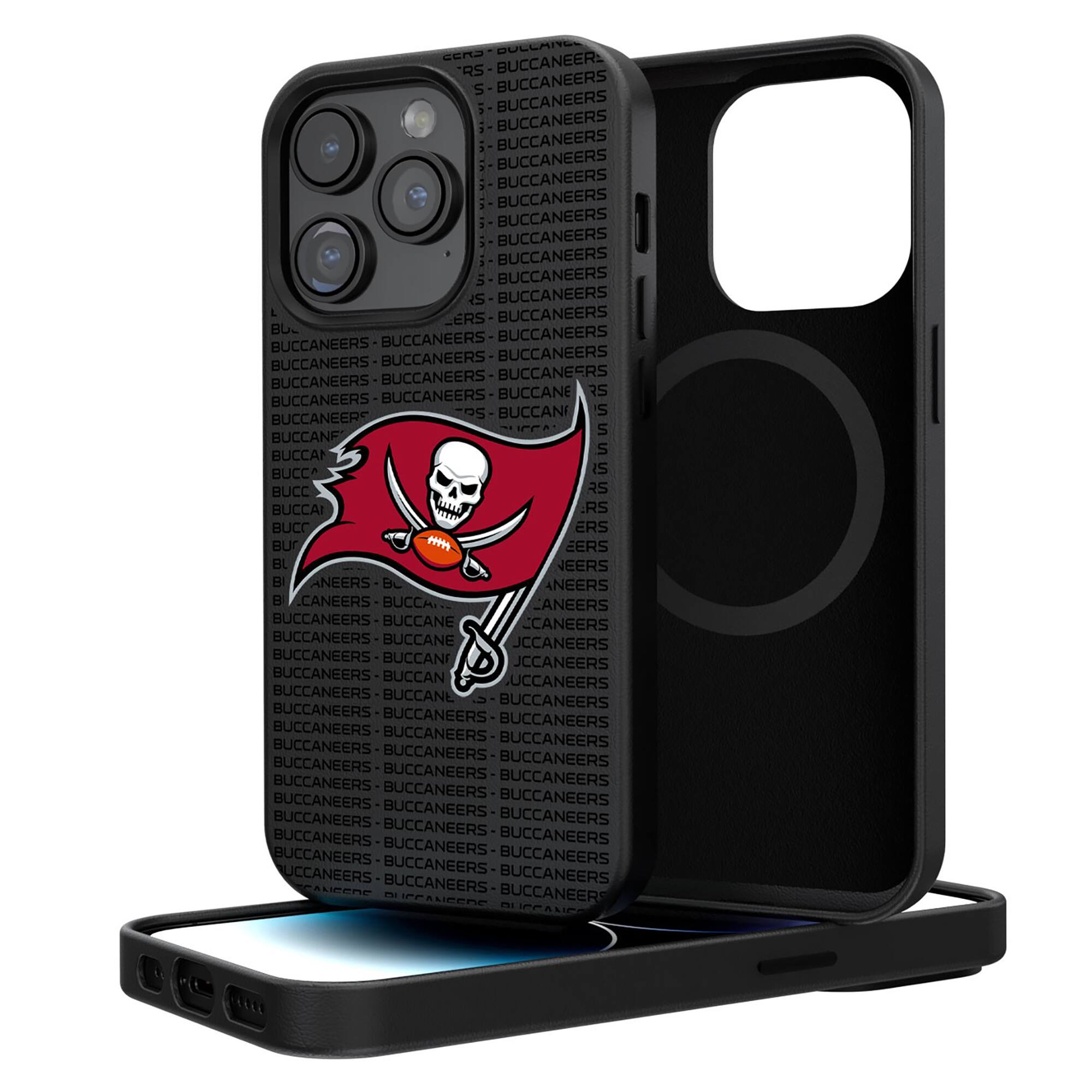 Keyscaper - NFL - Tampa Bay Buccaneers Primary Logo iPhone Magnetic Bump Case - 16 Pro - Black price history on PriceWatchPro