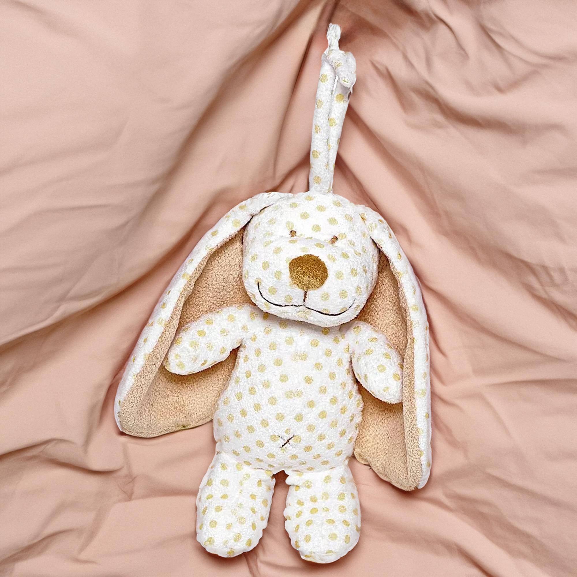 Alt View 10. TriAction Toys - Teddykompaniet Big Ears Musical Plush | Dog - Brown.