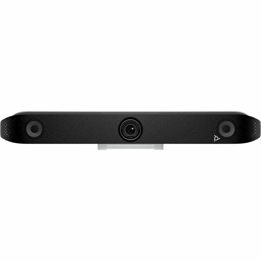 Alt View 1. HP - Poly Studio V52 USB Video Bar - For Meeting Room, Video Conferencing - Medium Room Size Supported - 3840 x 2160 Video - White.