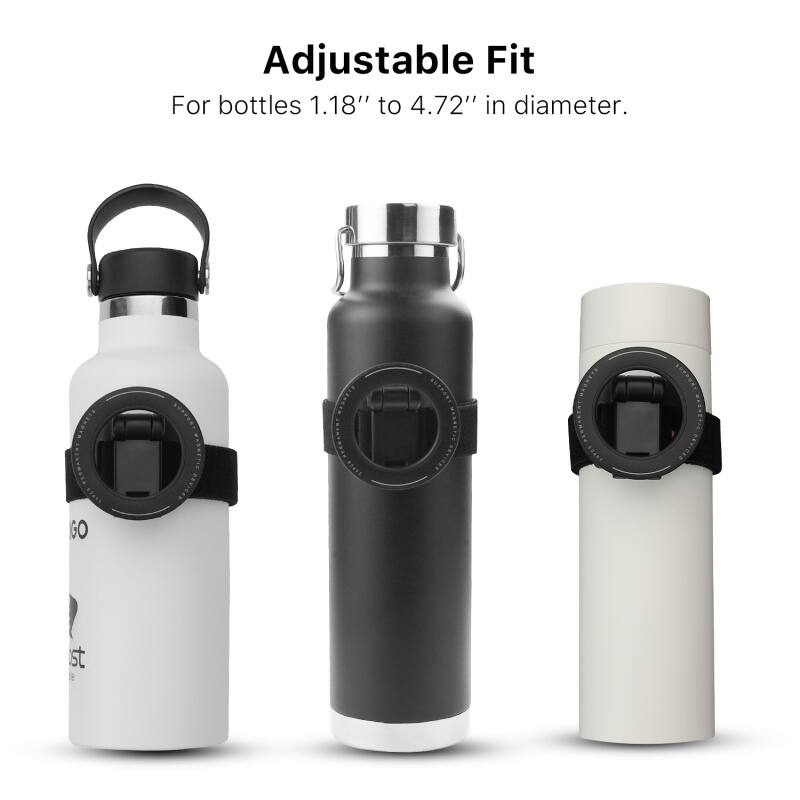 Adjustable Fit
For bottles 1.18" to 4.72" in diameter.