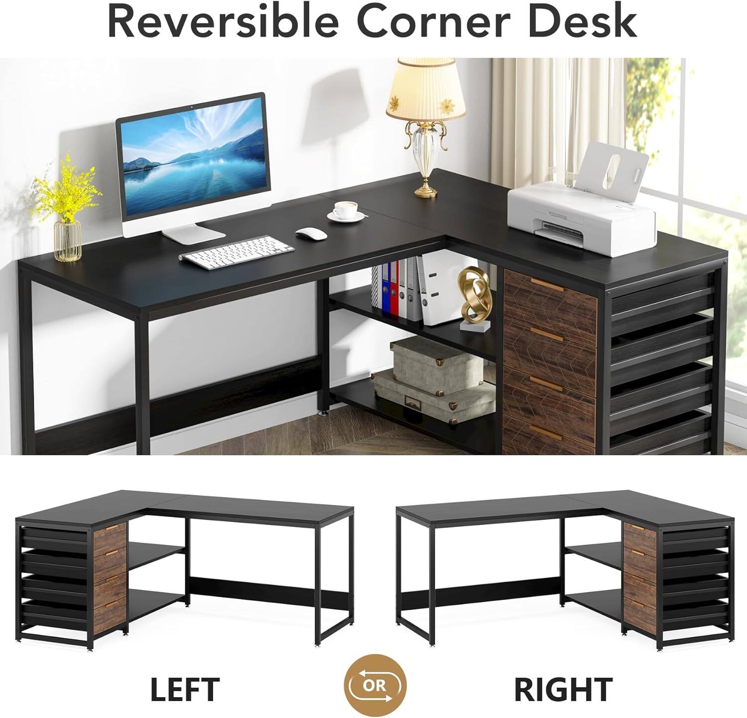 Reversible Corner Desk

LEFT

RIGHT