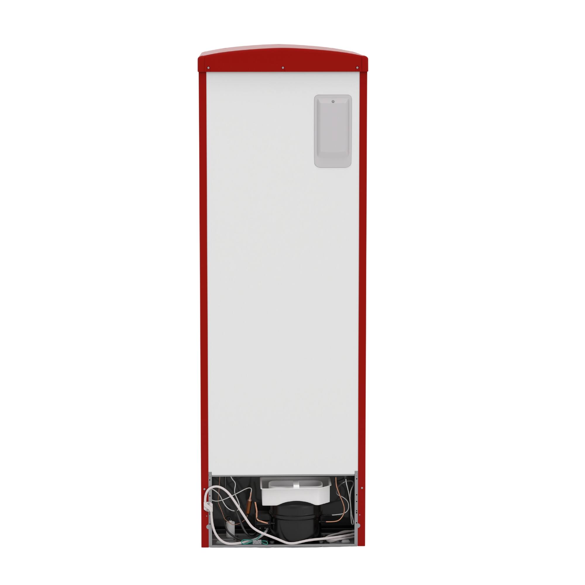 Alt View 10. Conserv - Conserv 24in RETRO BOTTOM MOUNT 11cf Refrigerator Fast Freeze 110V - Red.