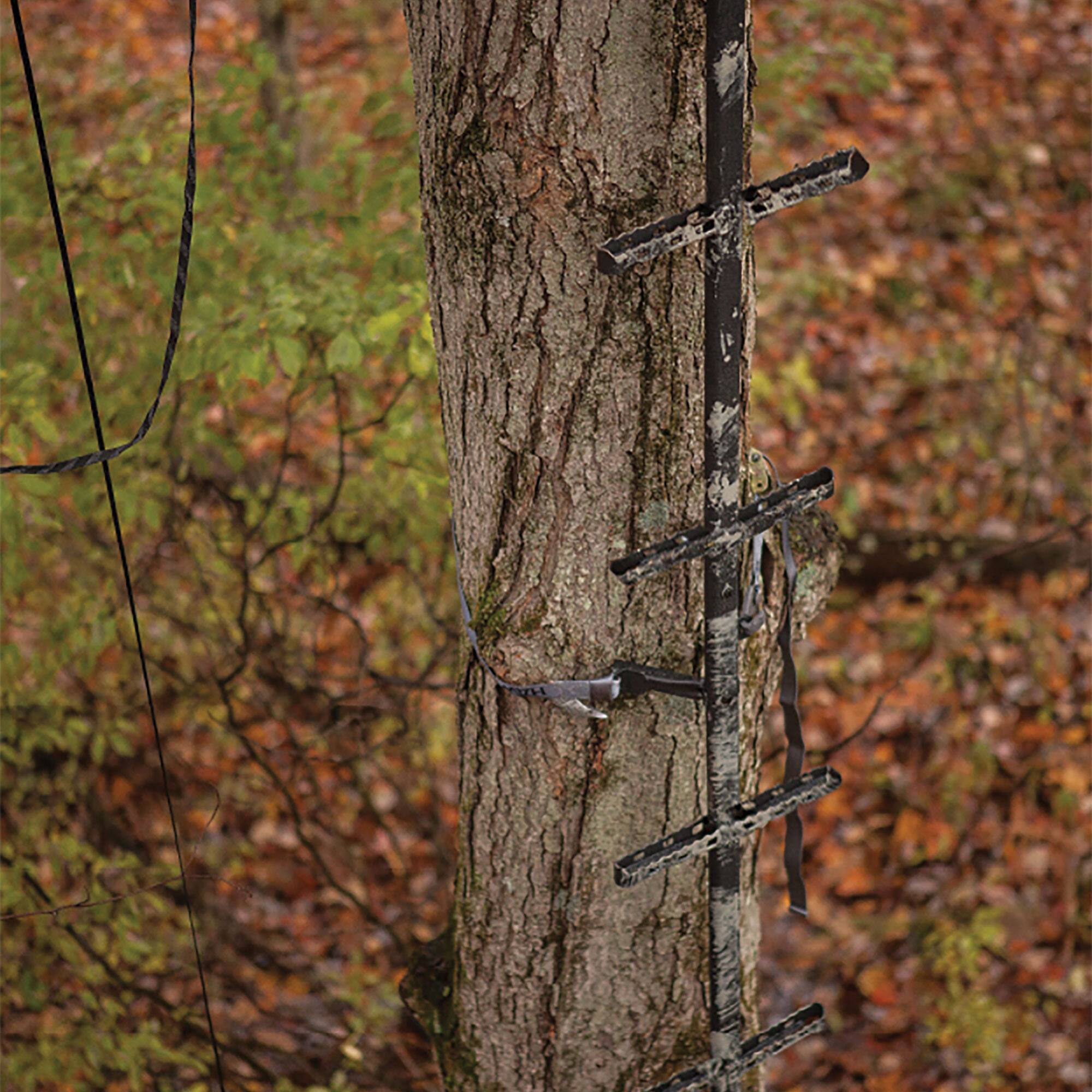Alt View 4. Hawk - Hawk Traction 20 Feet Stacking Mud Stick with Dual Sided Non Slip Steps - Black.