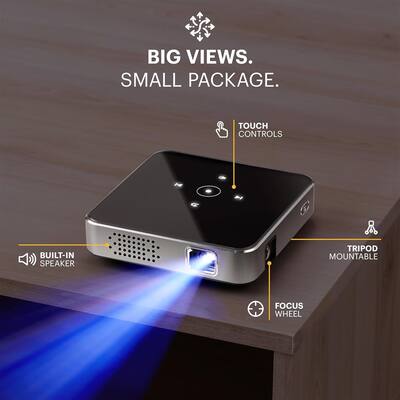Kodak Luma 75 Ultra Mini Projector, Portable Pico Projector with Kodak Luma 75 Ultra Mini Projector, Portable Pico Projector with
