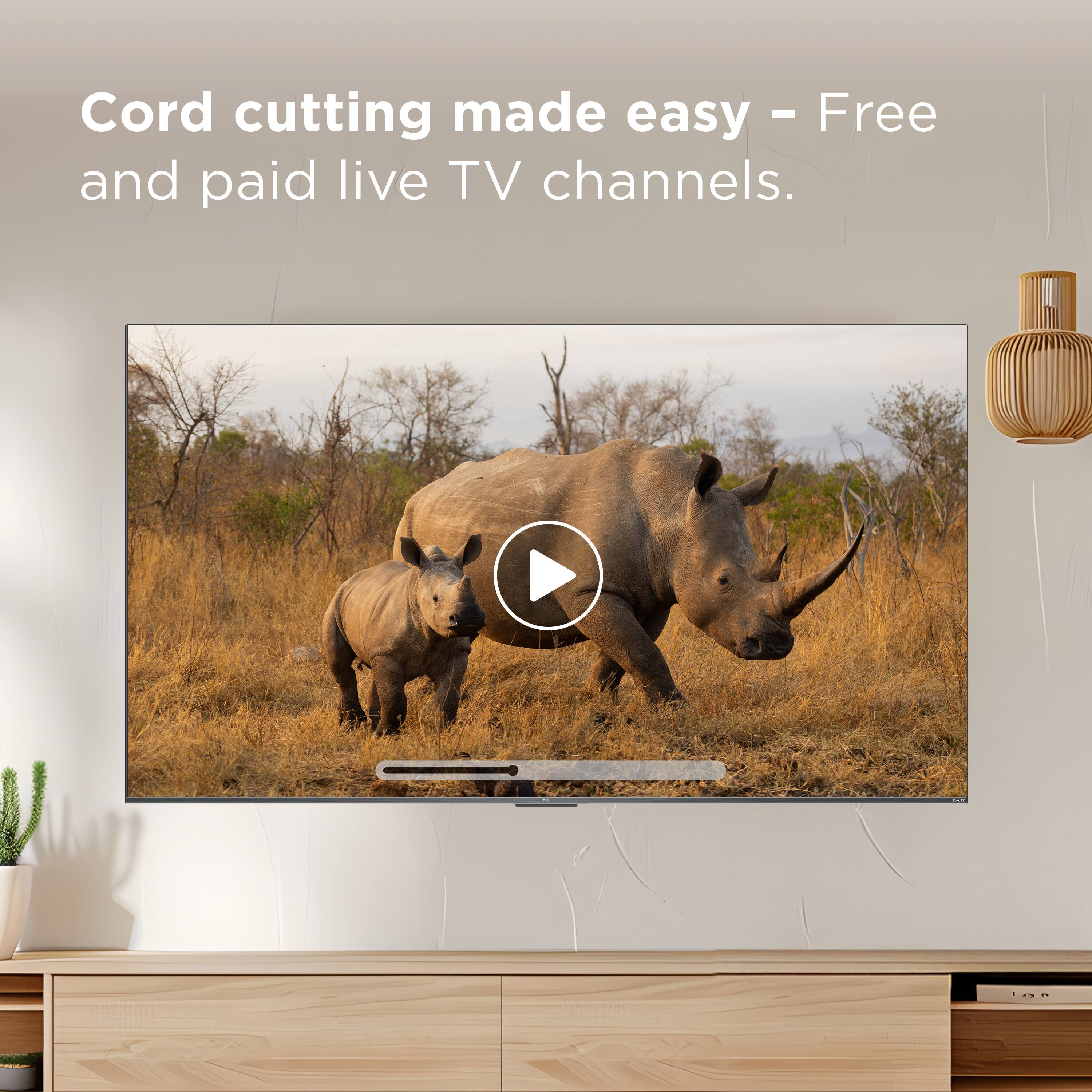 Cord cutting made easy - Free and paid live TV channels.