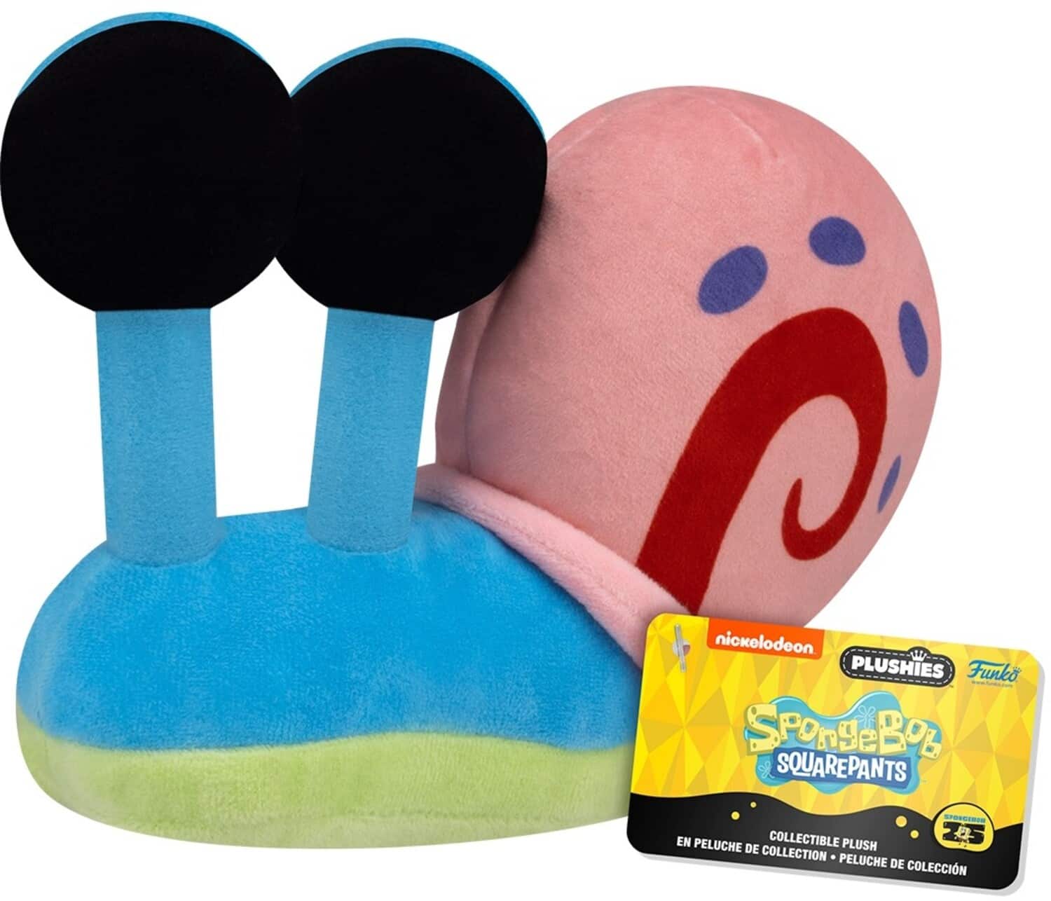 FUNKO POP! Plush: SpongeBob SquarePants - Gary (POP! 7-Inch) (25th Anniversary) - COLLECTABLES - Multicolor