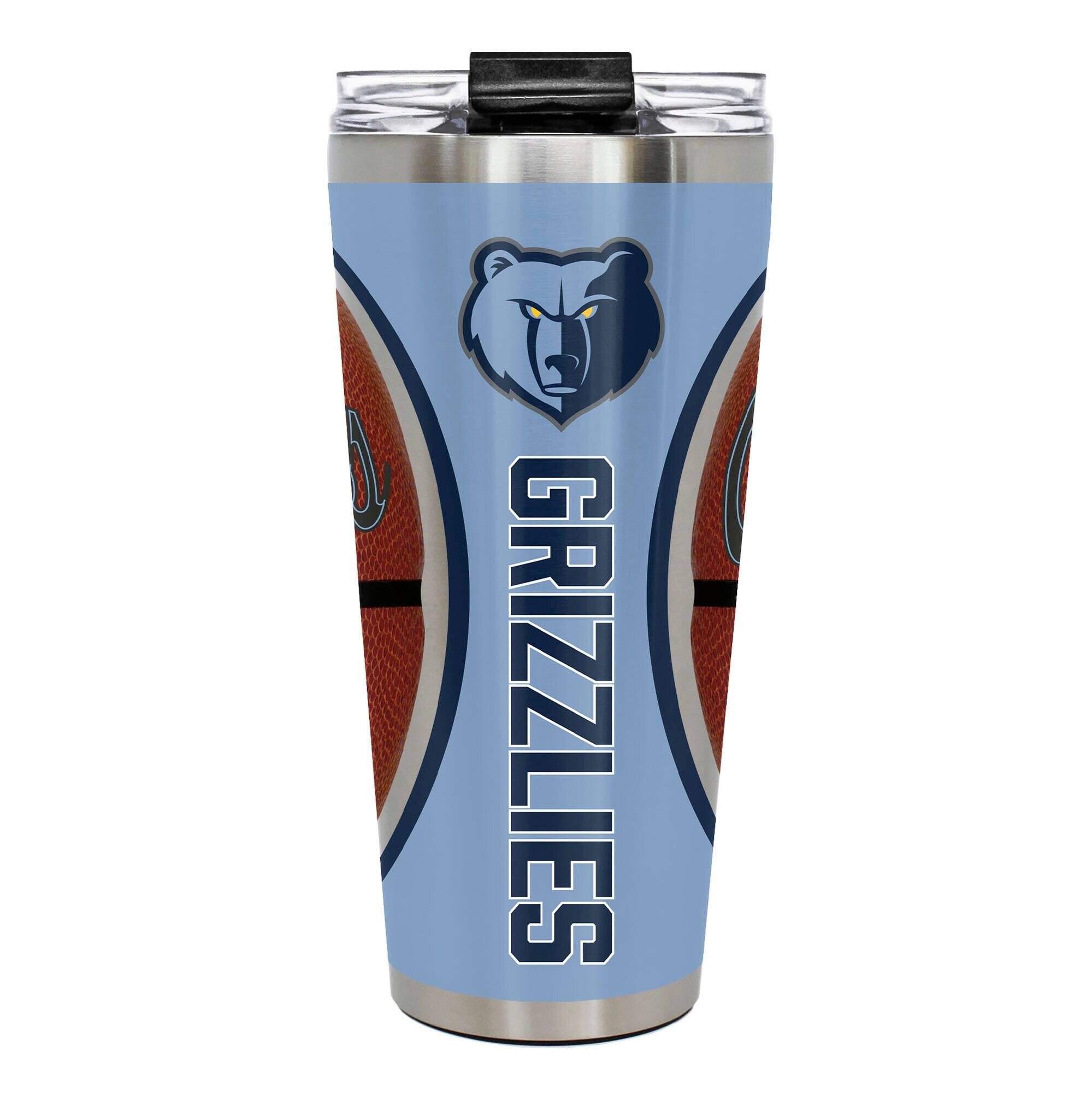 Great American Products - Memphis Grizzlies 32oz. Big Slim Game Ball Travel Tumbler - Brown price history on PriceWatchPro