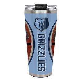 Great American Products - Memphis Grizzlies 32oz. Big Slim Game Ball Travel Tumbler - Brown