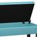 Alt View 12. Simpli Home - Cosmopolitan Storage Ottoman Bench with Open Bottom - Soft Blue.