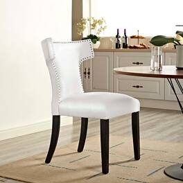 Curve Dining Chair by Modway - White