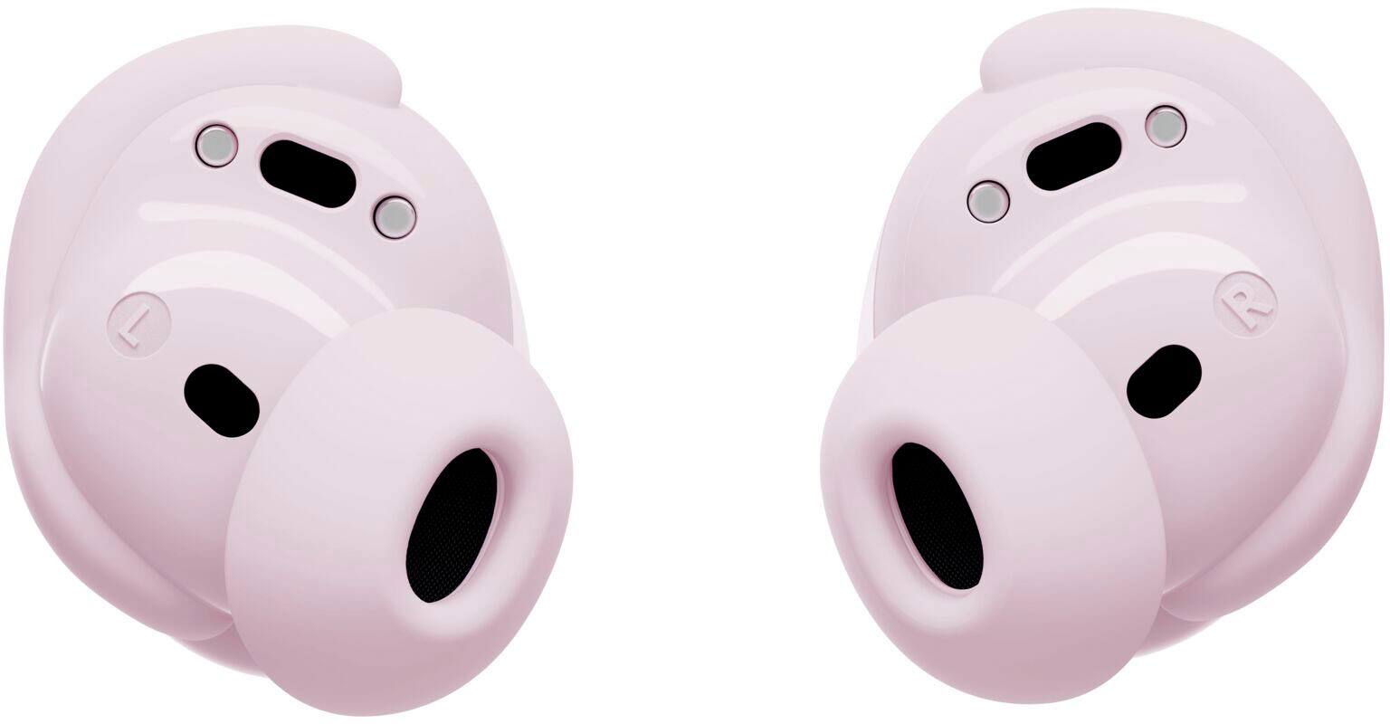 Alt View 3. Bose - QuietComfort True Wireless Noise Cancelling In-Ear Earbuds - Petal Pink.