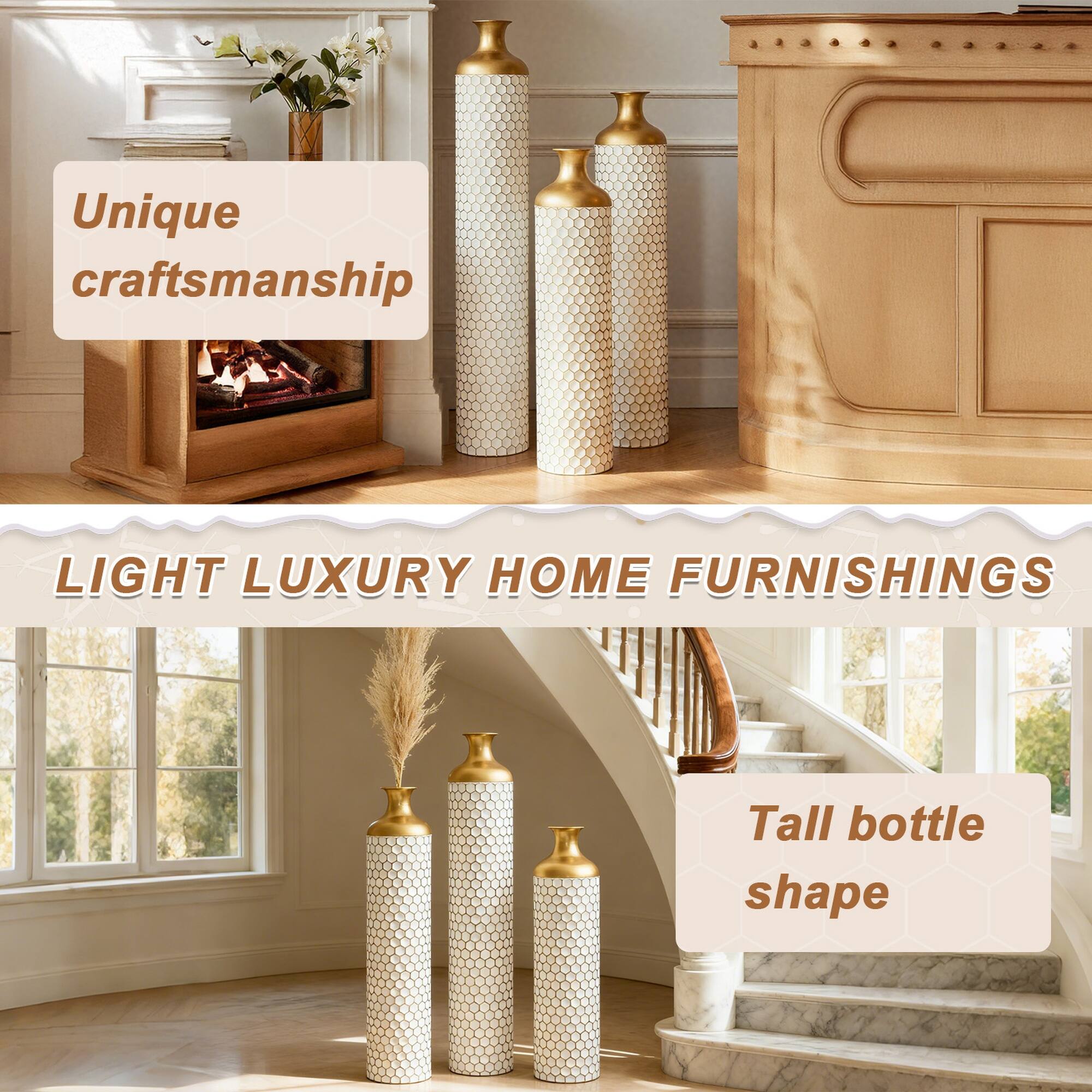 Unique craftsmanship  
LIGHT LUXURY HOME FURNISHINGS  
Tall bottle shape