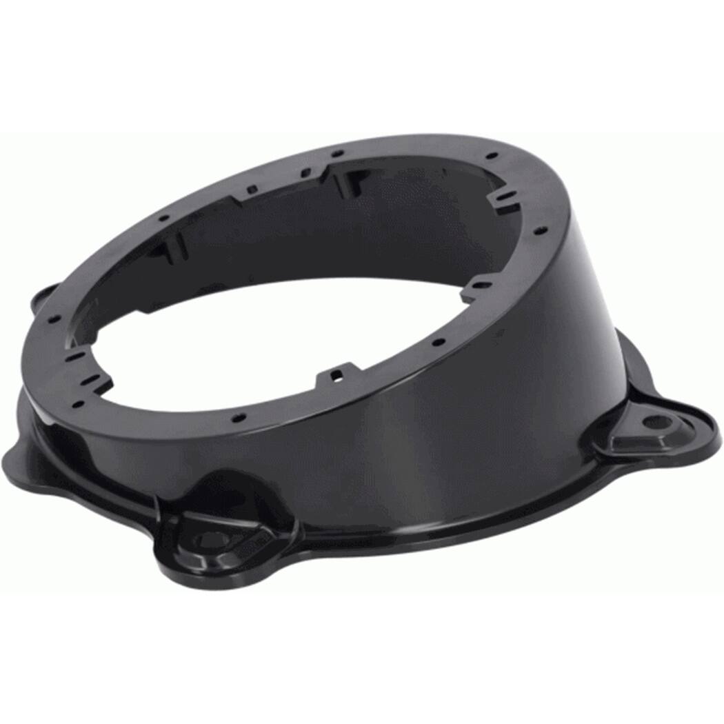 Alt View 14. Metra - Speaker Adapter Plate for Select Mercedes 2000-2006 Vehicles (2-Pack) - Black.