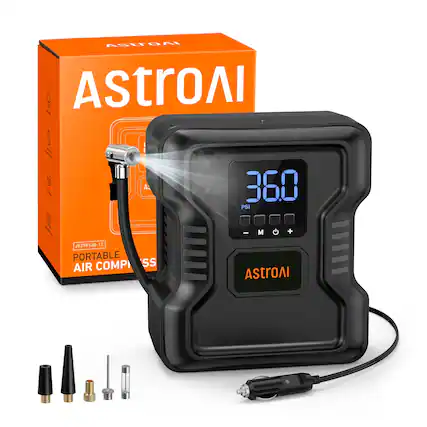 AstroAI
JY21P160-12
PORTABLE AIR COMPRESSOR
360 PSI