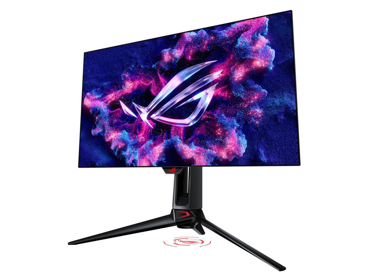 Alt View 1. ASUS - ASUS ROG Swift 27" QHD 2K 480Hz OLED Gaming Monitor with FreeSync, G-SYNC, HDR400, 0.03ms, Adjustable Stand - Black.