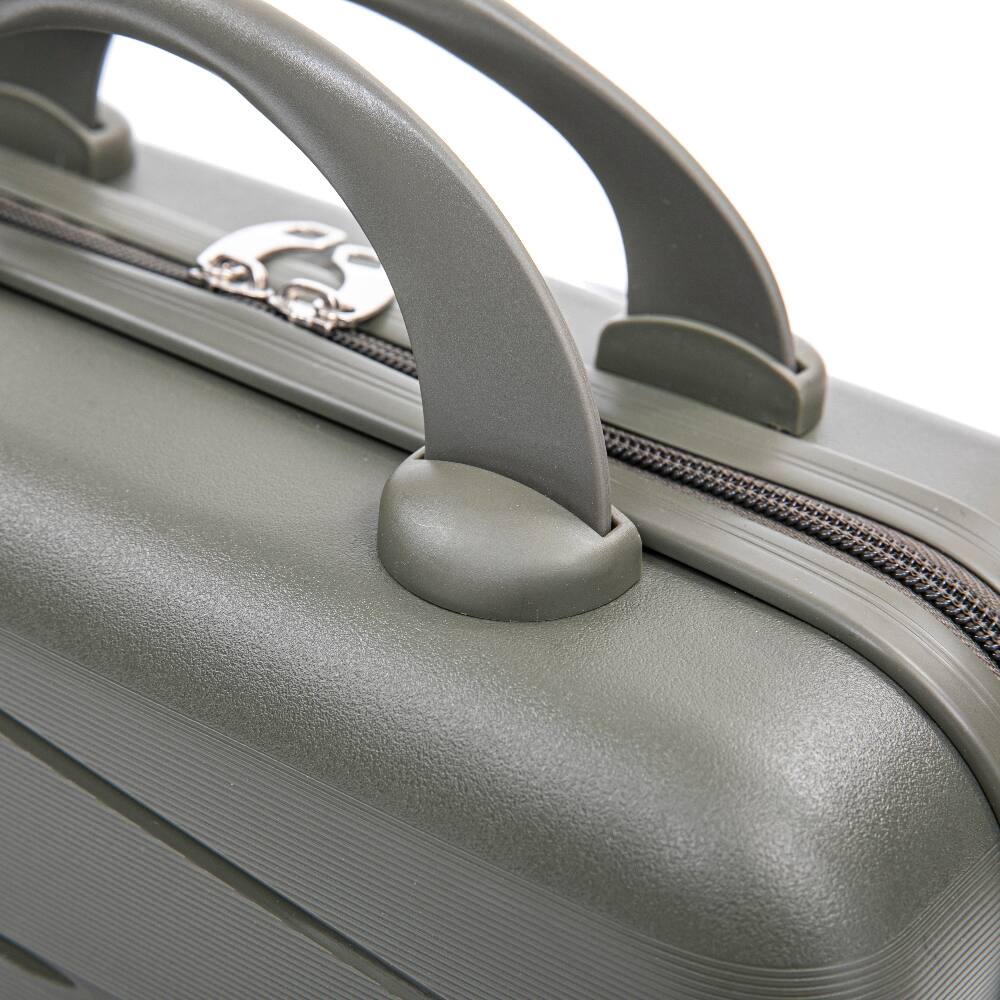 Alt View 8. Ropilly - Ropilly 4 Piece Luggage Set Hardside Spinner Luggage with Cosmetic Case Green - Green.