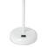 Alt View Zoom 17. Limelights - White Stick Lamp with USB charging port and Fabric Shade 2 Pack Set - Aqua.