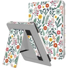 Kitcheniva - PU Leather Stand Case For 6 Inch All New Kindle 11th Gen 2024 2022 - Spring Bloom