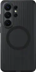 Front. Samsung - Galaxy S26 Ultra Rugged Magnet Case - Black.