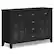 Front. Simpli Home - Artisan Sideboard Buffet - Black.
