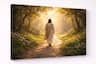 FC Design - Large Canvas 24x36" Ready-to-Hang Radiant Path Faith Art Painting Home Wall Décor - MultiColor