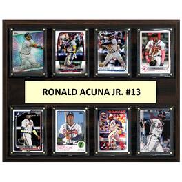 C&I Collectibles - Ronald Acuna Atlanta Braves 12" x 15" Trading Card Plaque - Multicolor