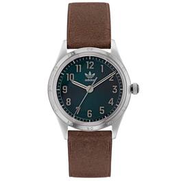 adidas - Men's Originals Style Code Four Dial Watch - AOSY22527 - Green