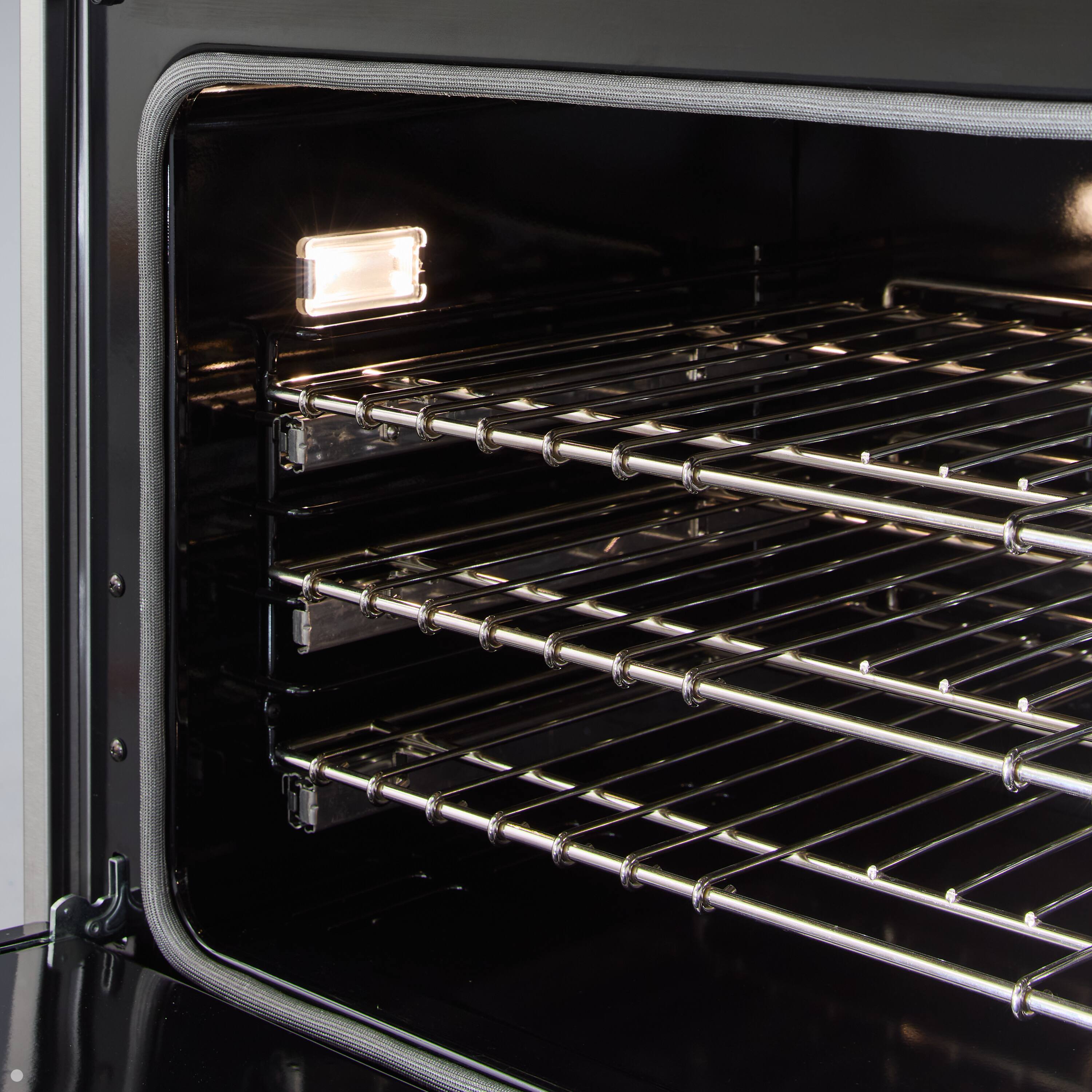 Alt View 10. Viking - Pro 7 Series 5.6 Cu. Ft. Freestanding Sealed 4 Burner LP Gas Convection Range/Griddle - Blush - Blush.