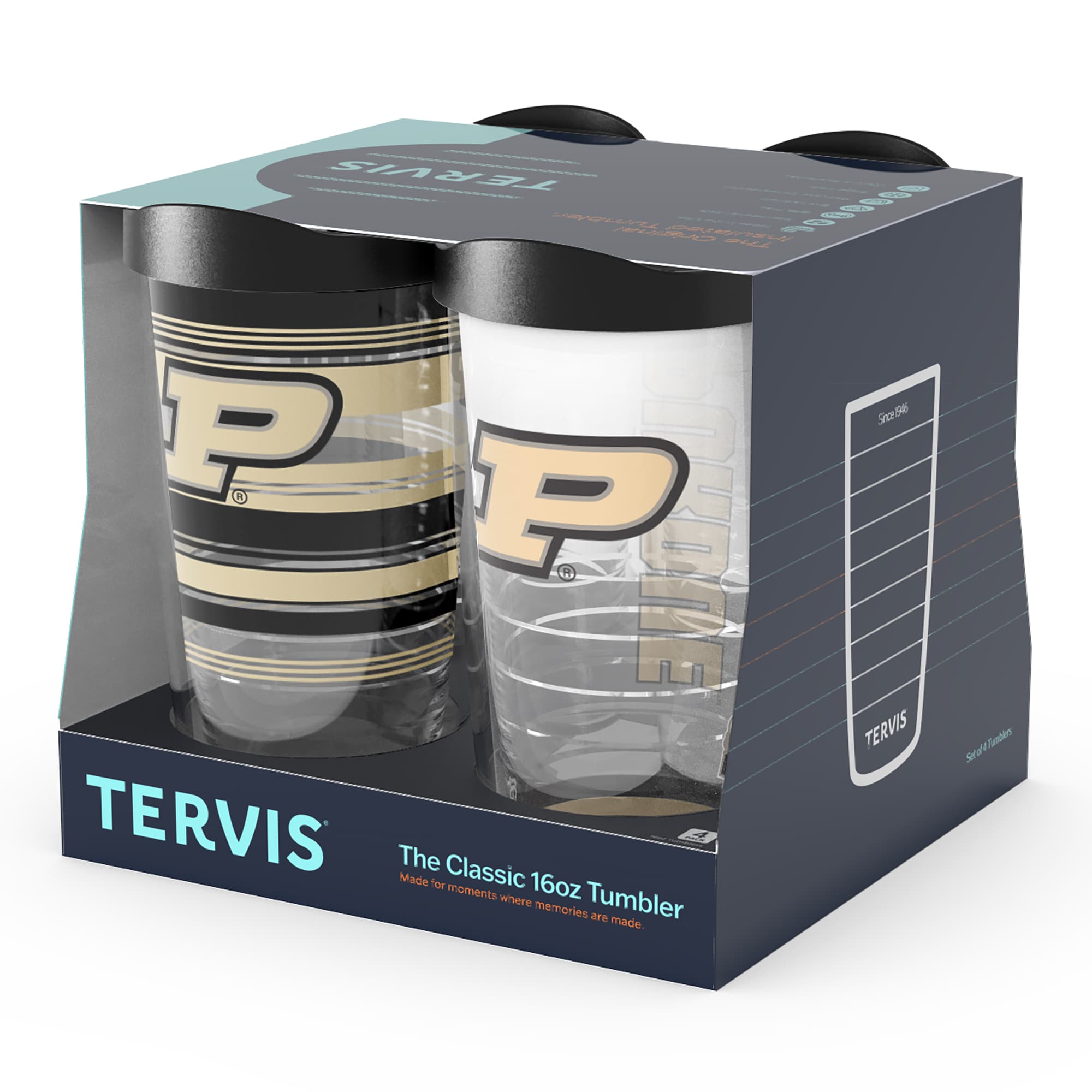 TERVIS  
The Classic 16oz Tumbler  
Made for moments where memories are made  

TERVIS  
Since 1946  

TERVIS  
Sport Tumbler