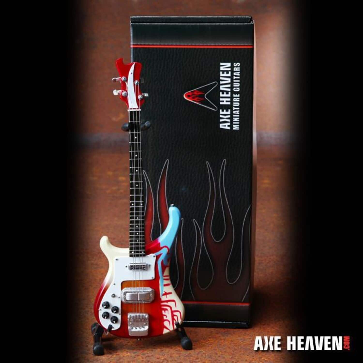 Axe Heaven - Paul McCartney - Magical Mystery Tour Mini Bass Guitar Replica Collectible - Collectibles - Multicolor