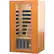 Front. Essen Blissed - 1-2 Persons Infrared Hemlock Wooden Sauna for Home,Low Emf Red Light Therapy, 9-Color Chromotherapy Lights - Natural.