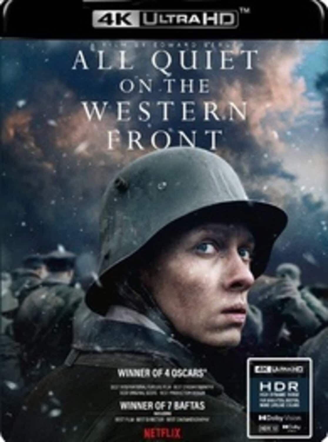 Front. All Quiet on the Western Front   - 4K Blu-Ray.