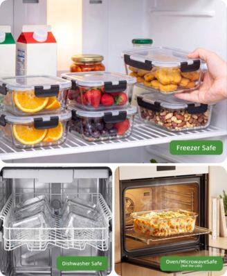 Freezer Safe  
Dishwasher Safe  
Oven/Microwave Safe
