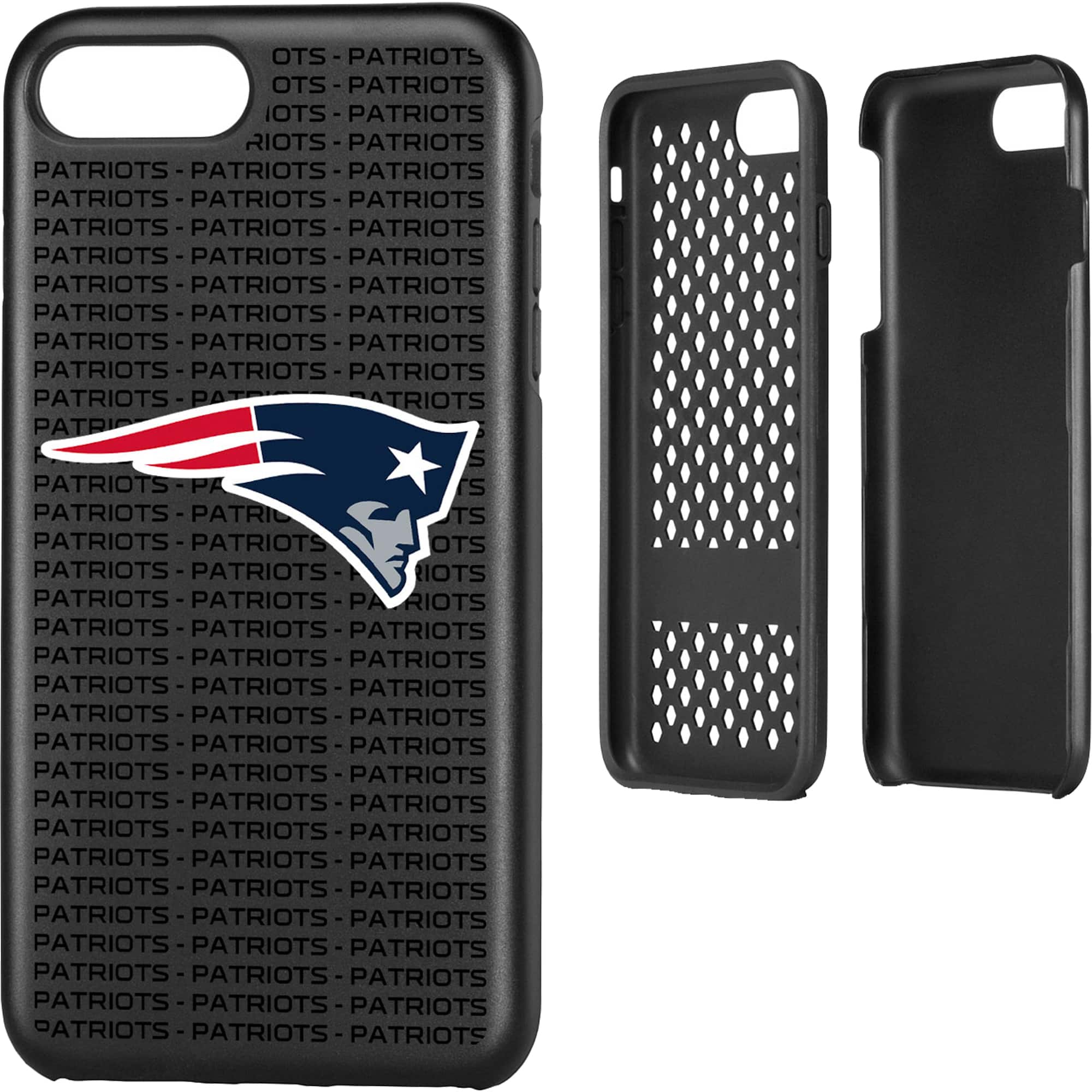 Keyscaper - NFL - New England Patriots - iPhone Rugged Case with Text Design - 15 Pro Max - Multicolor price history on PriceWatchPro