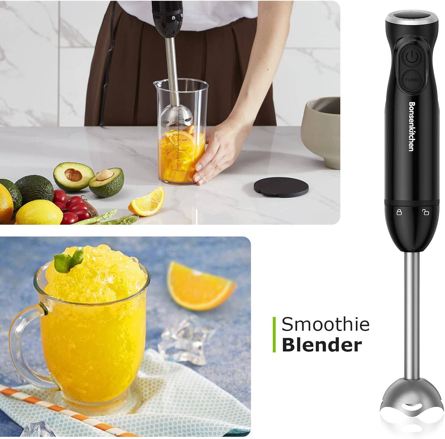 Bonsenkitchen Smoothie Blender

Smoothie Blender
