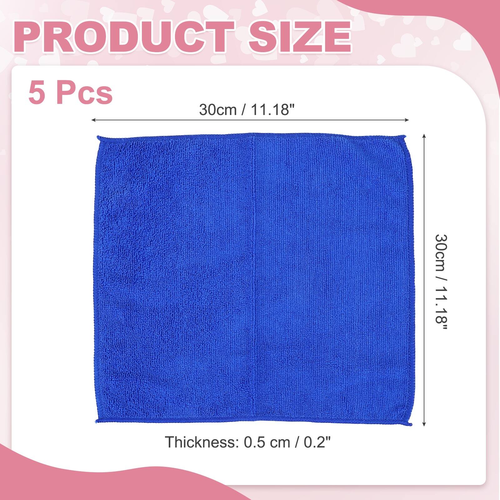 PRODUCT SIZE

5 Pcs

30cm / 11.18"

30cm / 11.18"

Thickness: 0.5 cm / 0.2"