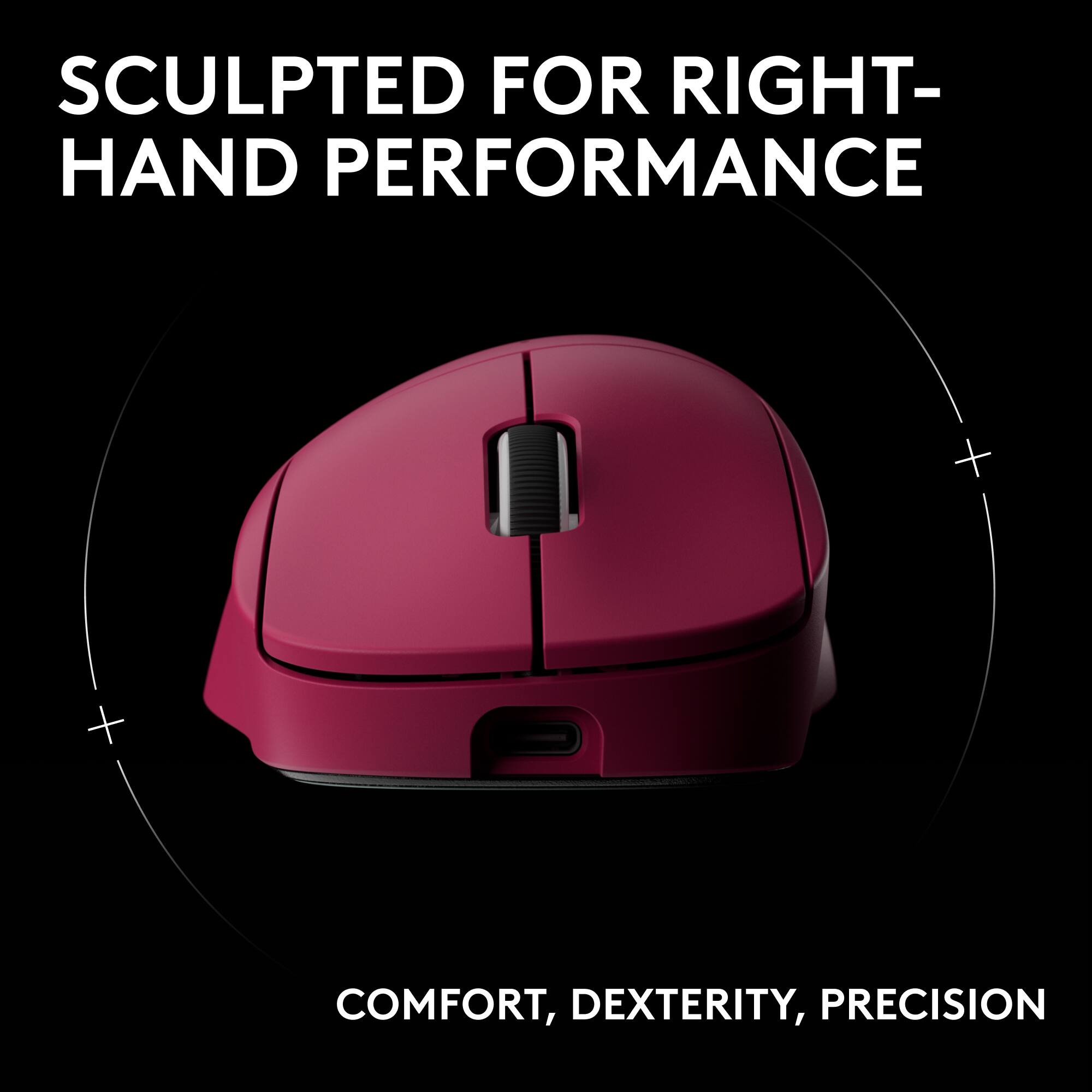SCULPTED FOR RIGHT-HAND PERFORMANCE

COMFORT, DEXTERITY, PRECISION