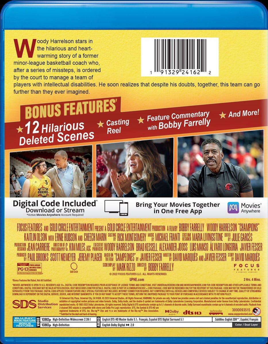 Back. Champions [Blu-ray].