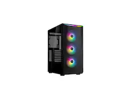 SilverStone - FARA 512Z High airflow ATX mid-tower chassis with dual radiator support and ARGB lighting - Black