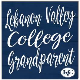 Jardine - Lebanon Valley College 10'' x 10'' Grandparent Plaque - Navy