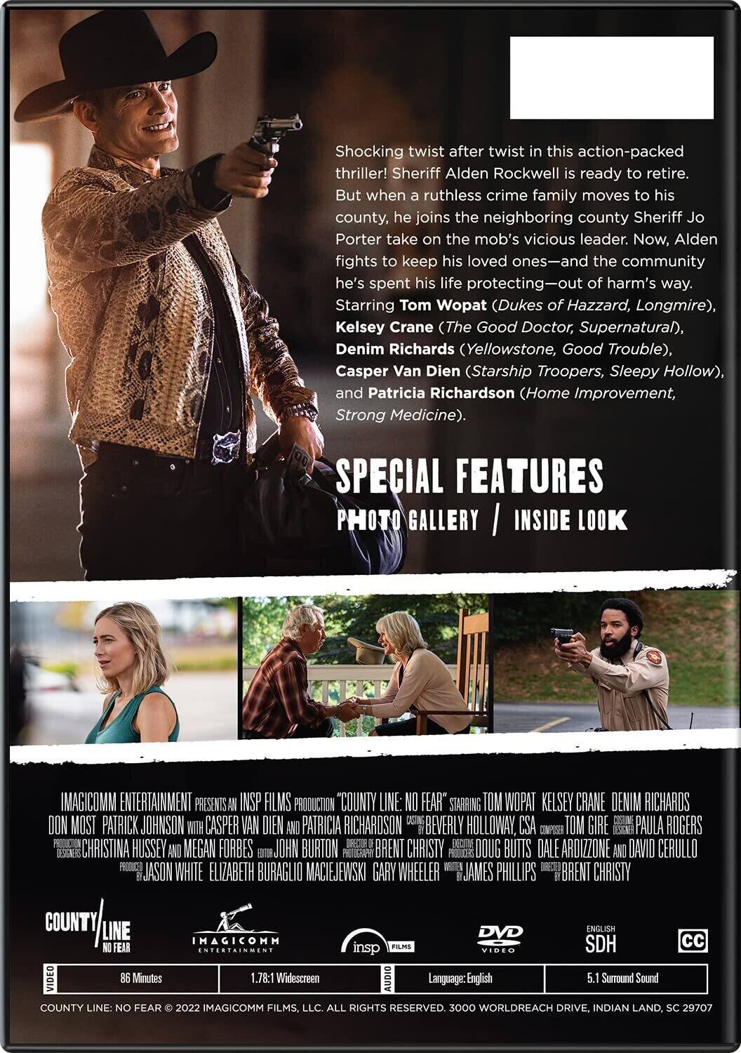 Alt View 1. County Line: No Fear   - DVD.