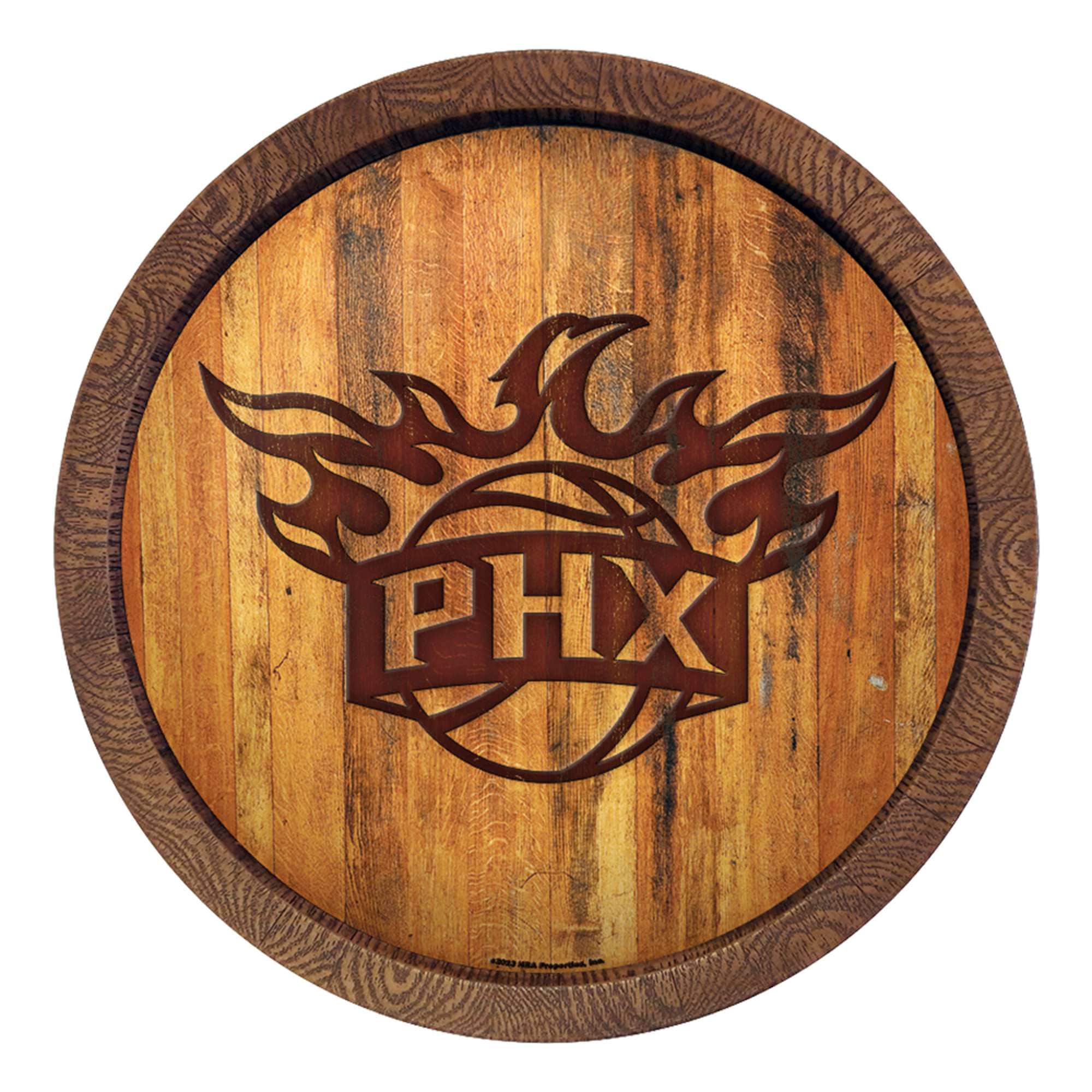 Phoenix Suns 20.25'' Faux Barrel Top Sign