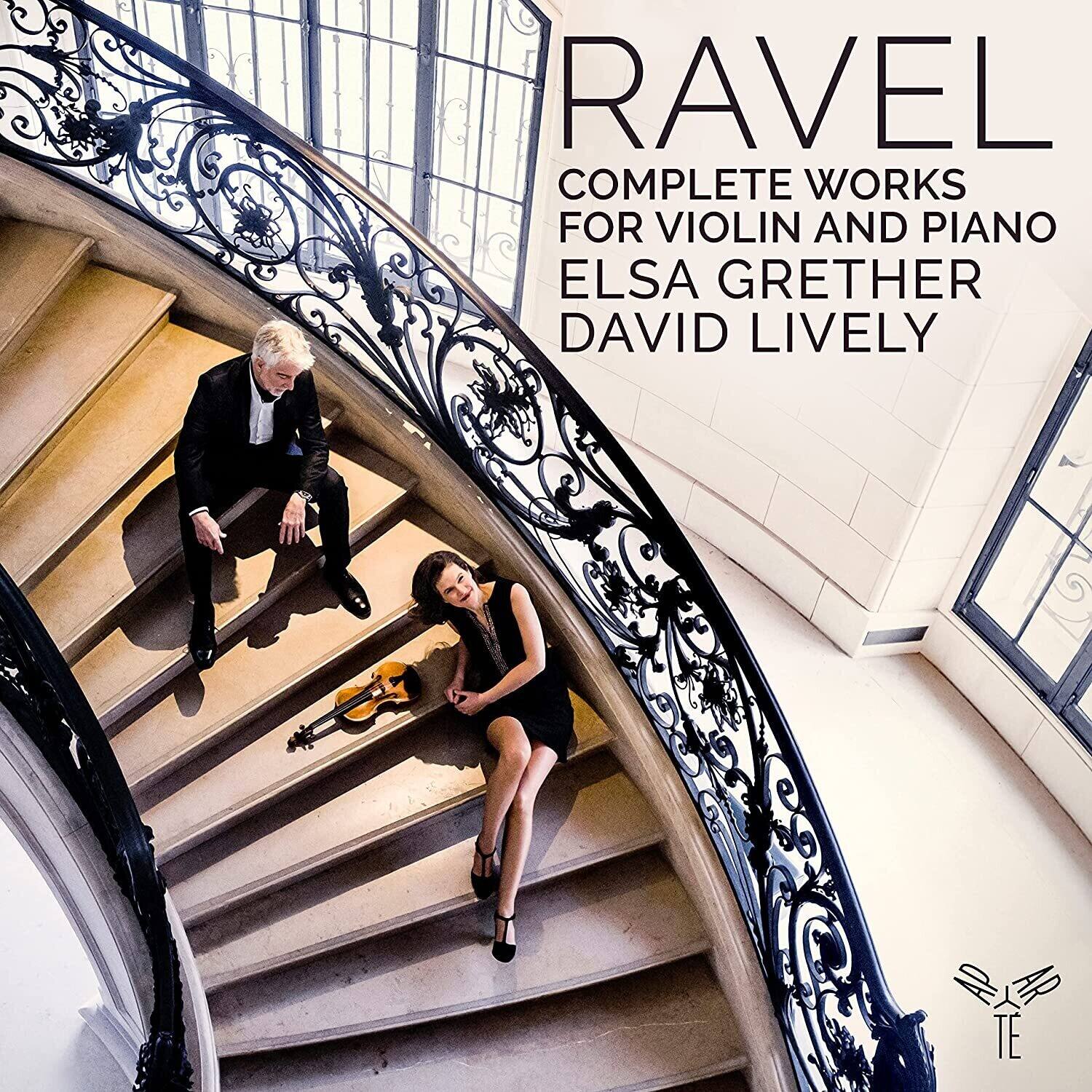 Elsa Grether - Ravel: Complete Works for Violin & Piano   - COMPACT DISCS [CD]