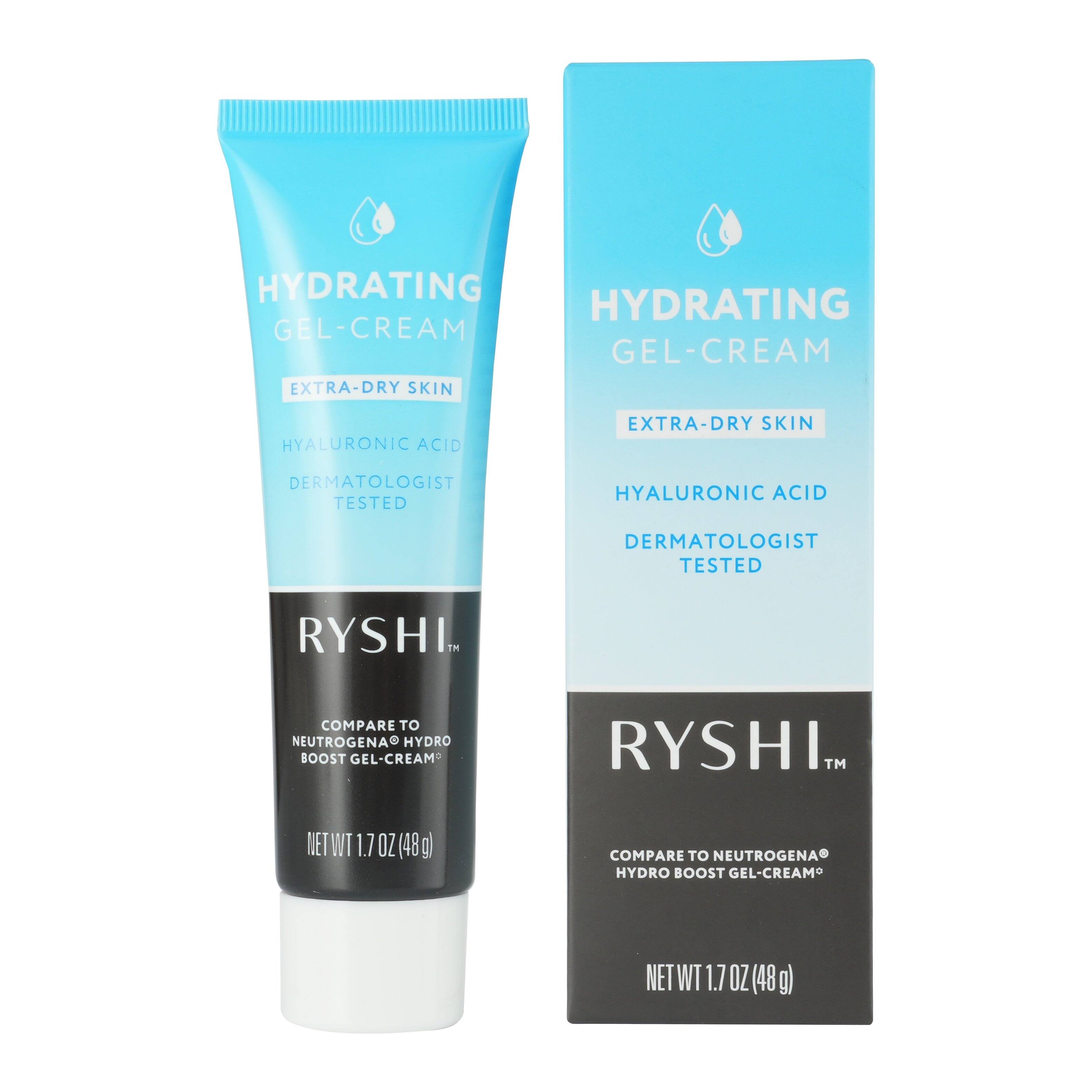 Pursonic - Hydrating Gel Cream – Deep Moisture for Extra Dry Skin | With Hyaluronic Acid | 1.7 oz (48 g) - Blue